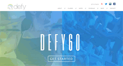 Desktop Screenshot of defygravitystudio.com